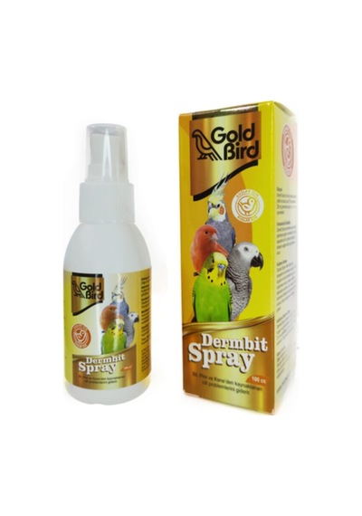 Gold Bird Dermbit Spray Kuşlar İçin Bit Pire Spreyi 100 cc