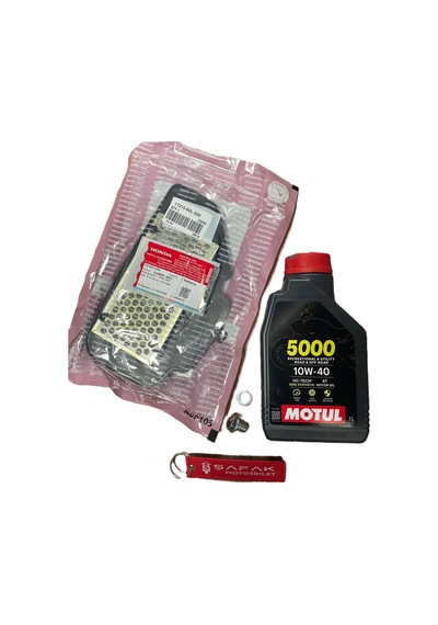 Honda Activa 125 Hava Filtresi inal Motul 5000 Bakım Seti