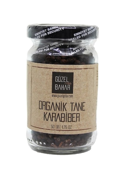 Güzel Ada Gıda Organik Tane Karabiber 50 G