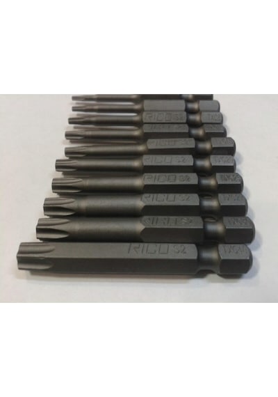 Rico Bits Torx Tork Uç Takımı T 6 /t 40 Kadar 10 Parça 50mm