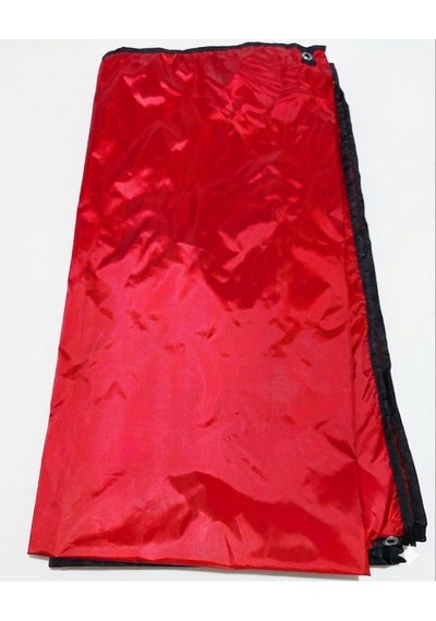 As Kamp Çok Amaçlı Kırmızı Branda & Gölgelik Tente 1.5m X 3m
