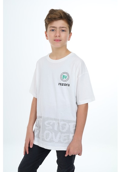 Toontoy Kids Toontoy Erkek Çocuk Bv Baskılı Tişört Kırmızı