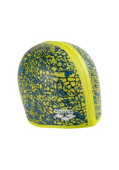 Flat Silicone Snakeskin Cap Bone Yeşil Yeşil