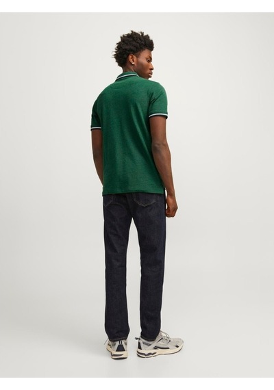 Jack & Jones Jack&jones Paulos Erkek Yeşil Klasik Yaka Polo Tişört 12136668-GRN Yeşil