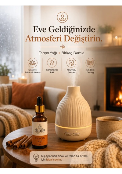Biodamla Natural Tarçın Yağı 10 Ml
