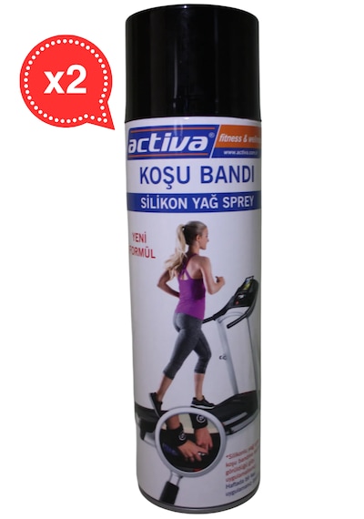 Koşu Bandı Yağı - Silikon Sprey - 500 Ml 2 Adet