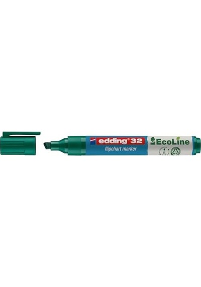 Flipchartmarker 32 Ecoline, Yeniden Doldurulabilir, 1 5 Mm, Yeşil