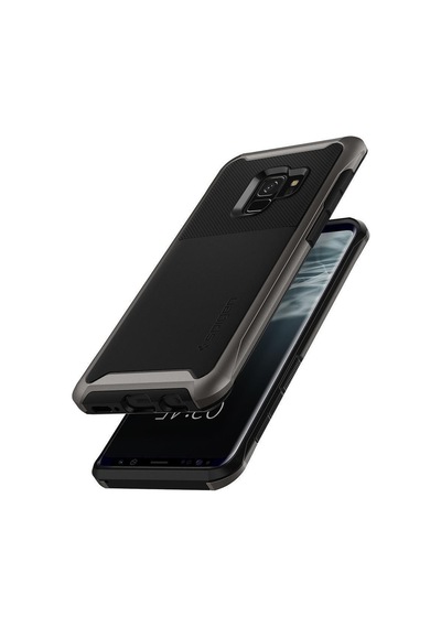 Spigen Galaxy Uyumlu S9 Kılıf Neo Hybrid Urban Gunmetal