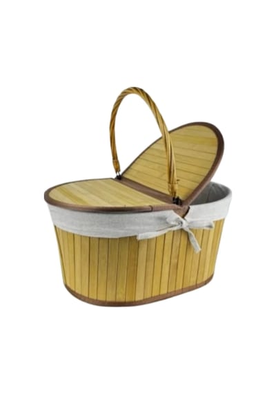 Gönül Gnl3808 Bambu Sepet Kahverengi