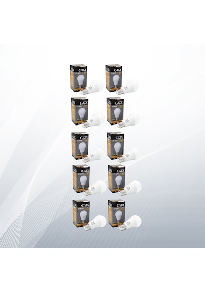 Cata Ct-4259 Sensörlü Led Ampul Beyaz Işık 10 Adet