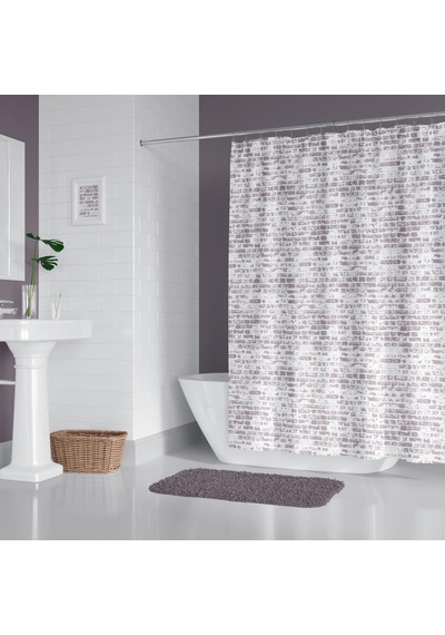 Zethome Jackline Banyo Duş Perdesi 1406 Tek Kanat 1x120x200 Çok Renkli