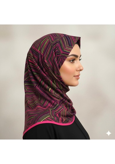 LA BOUTIQUE La Boutique Sura İpek Eşarp - İlkbahar- Yaz- 2047 Siyah
