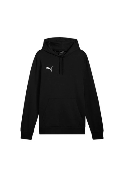 Puma Teamgoal Casual 65861803 Erkek Hoodie Siyah Düz Desenli Rahat Kesim Sezonluk
