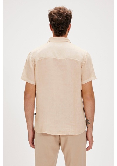 Bad Bear Lyne Shirt Erkek Gömlek-28343-bej Bej