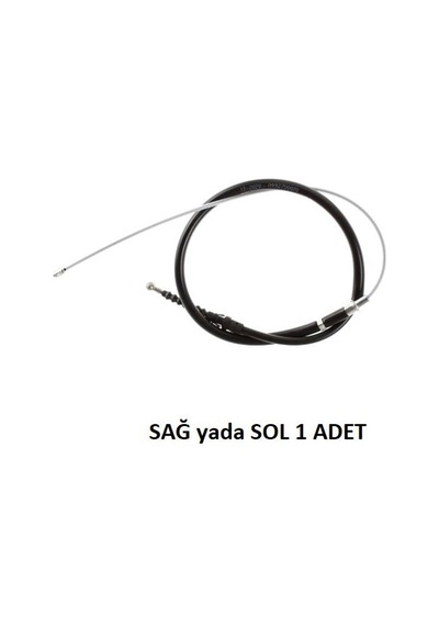 El Fren Teli Arka Vw Golf 5-6 Jetta Mk5 Octavia 2 Leon 2 Toledo 3 1450mm. A3 8p 1k0609721bb 7002700 Cavo