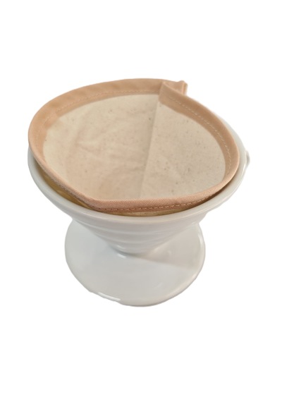 V60 -02 Kahve Filtre Kağıdı Bez %100 Doğal Natural