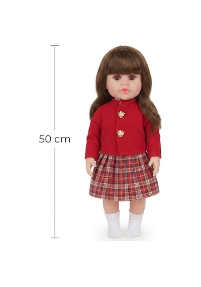 Emzikli Sevimli %100 Et Bebek - 50 Cm Konuşan Gerçekçi Oyun Arkadaşı İnteraktif Eğitici Oyuncak 68849513