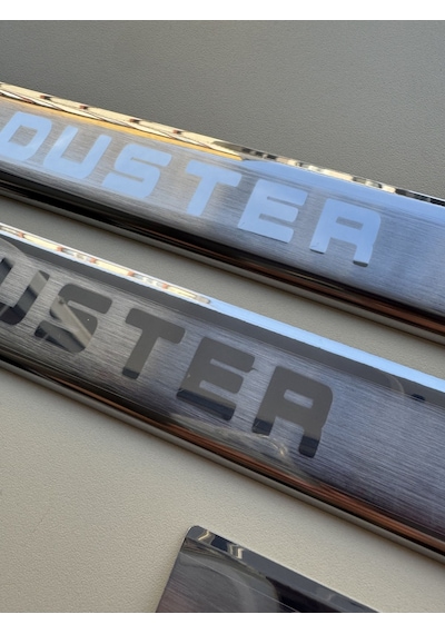 Dacia Duster Krom Kapı Eşiği Takımı 4 Kapı 2018-2024 Arası Paslanmaz Çelik