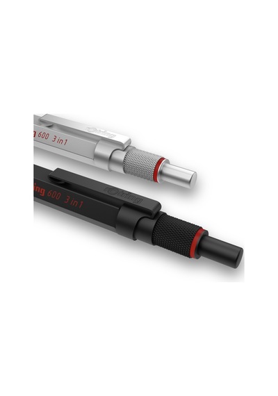 Rotring 600 Multipen Üç Fonksiyonlu Kalem Krom 2164109