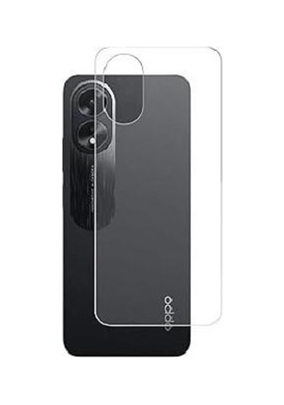 Oppo A18 Uyumlu Mat Arka Esnek Nano Koruyucu