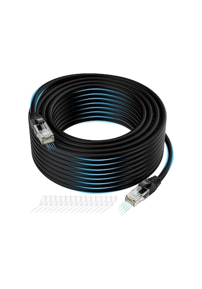 Cat6 Kablo 2 Metre Siyah