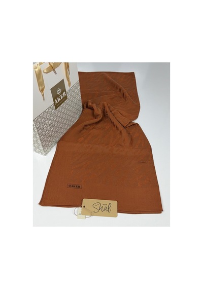 Aker Lyocell Naia Nehir Şal 6070700-963 Kiremit-963 Kiremit-963