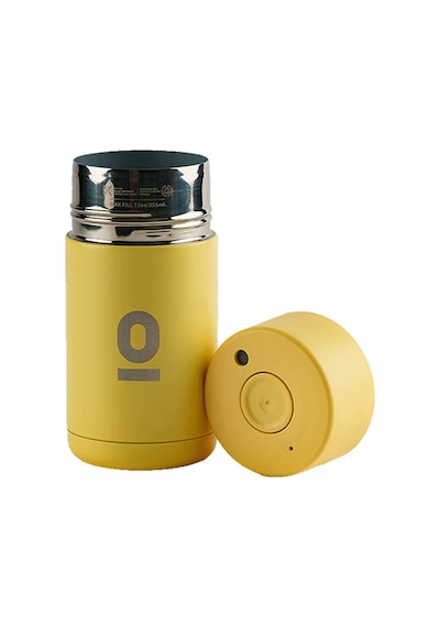 Frank Green Butter Yellow Düğme Kapaklı Mini Termos 355 ML No:126