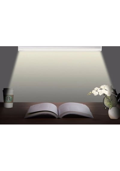10 Adet Cata Ct 2469 20 W Ledli T5 Bant Armatür 3200k Gün Işığı Siyah
