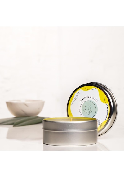 Mitr Papatya Aromalı Metal Mum Çok Renkli