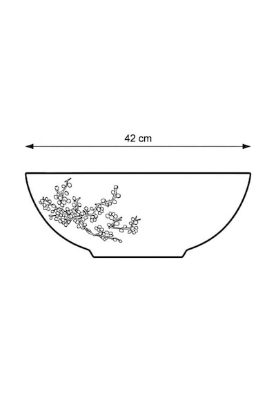 Lena - Tezgah Üstü Porselen Lavabo - E-6007- Siyah