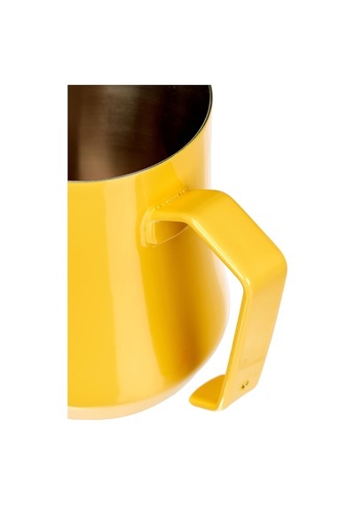 8007986042507 4250 Sütlük Tulip Kaplanmış Paslanmaz Çelik 500 Ml, Sarı, 12, 5 X 7 X 10, 5 Cm