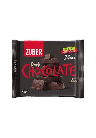 Züber Bitter Çikolata 42 G - 6 Adet Tarı