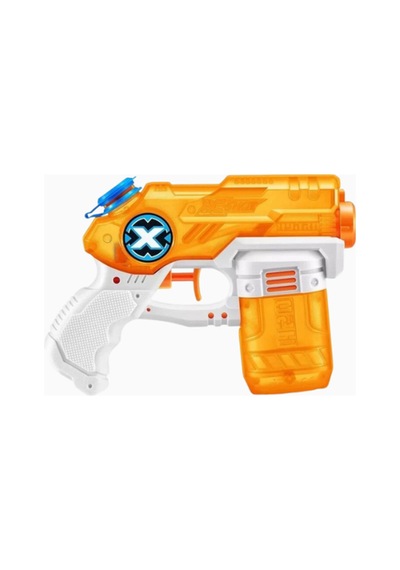X-shot Water Small Stealth Soaker 4 Lü Paket, Kompakt & Eğlenceli Su Tabancası Nerf, Oyuncak Tabanca Yeşil-turuncu