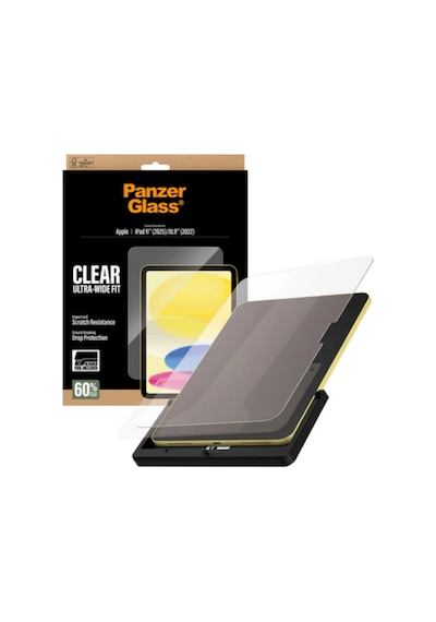 Panzerglass Apple Uyumlu iPad  11" 2025 10,9" 2022 Uygulama Aparatlı Uwf Ekran Koruyucu