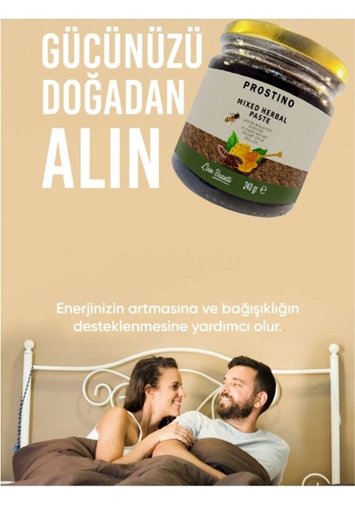 Prostino 2 Adet Erkeklere Özel Bitkisel Karışımlı 240 Gr Macun