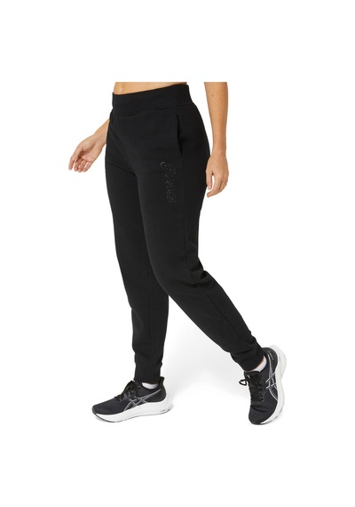 Asics ASICS LOGO SWEATPANT Siyah Women Eşofman Altı 2032C844-002 Siyah