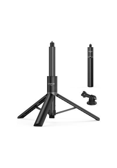 Ulanzi Tt52 1.5m Aksiyon Kamera Uyumlu Hızlı Açılabilir Tripod - T090gbb3 Siyah