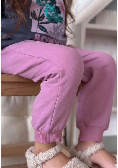 Cigit Cepli Eşofman 1-10 Yaş Leylak Leylak