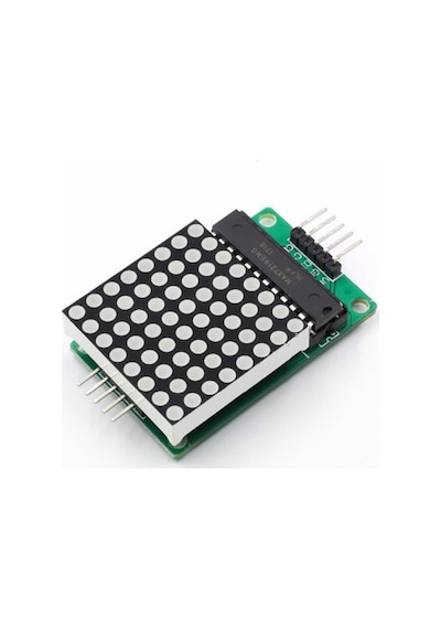 MAX7219 Nokta Matrix Modülü  (Kablo Dahil)