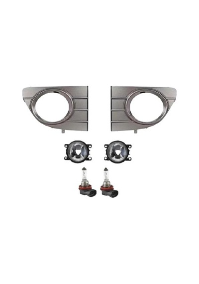 Punto Evo Sis Farı Çerçeveli Sis Lambası Komple Set