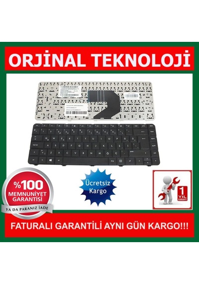 HP 250 G1 Notebook Klavye Siyah Tr