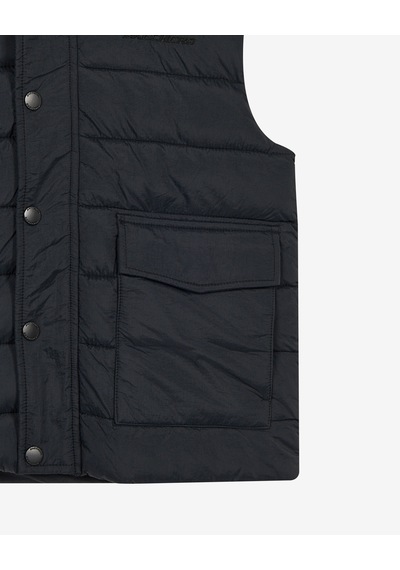 Skechers B Puffer Vest Büyük Erkek Çocuk Siyah Sk2620102-3817