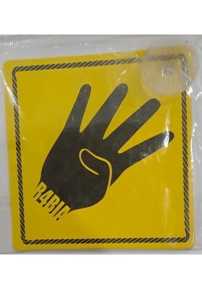 Araba Yazısı Sticker Vantuzlu 11 X 11 Cm - R4bıa
