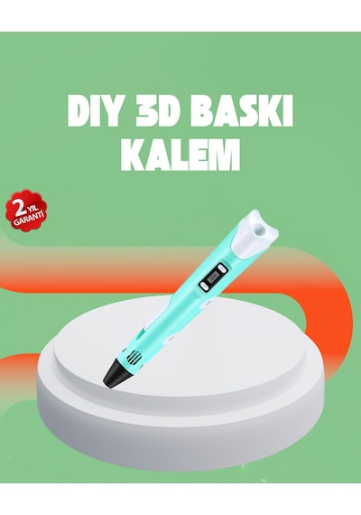 Üç Boyutlu 3d Yazıcı Kalem Abs Ve Pla Uyumlu - Lisinya Standart