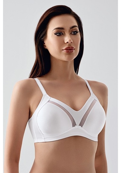 New Bra 34/35- 2303 Telsiz Toparlayıcı Sütyen Beyaz
