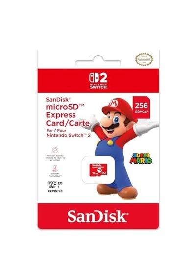 Nıntendo Swıtch 2 Mıcro Sd Card - Marıo 256gb