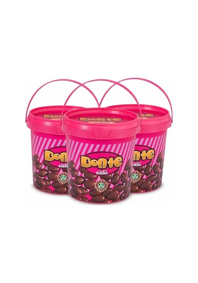 Kahve Dünyası Bonte Sütlü Çikolata Kova 3 x 400 G