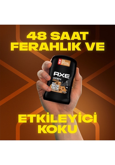 Leather & Cookies Erkek Deodorant Stick 50 Ml X2