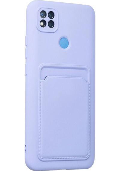 Uryport Xiaomi Redmi 9c Kılıf Kelvin Kartvizitli Silikon - Lila