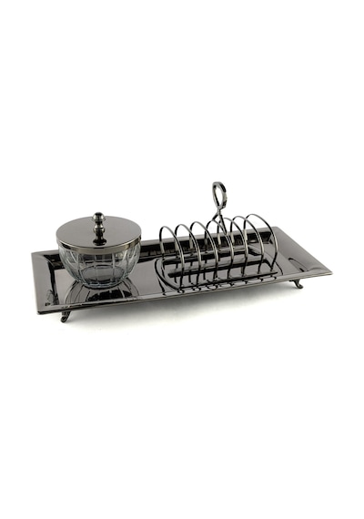 Mikasa Moor Füme Tost Servis Tabağı 37x17x14 Cm